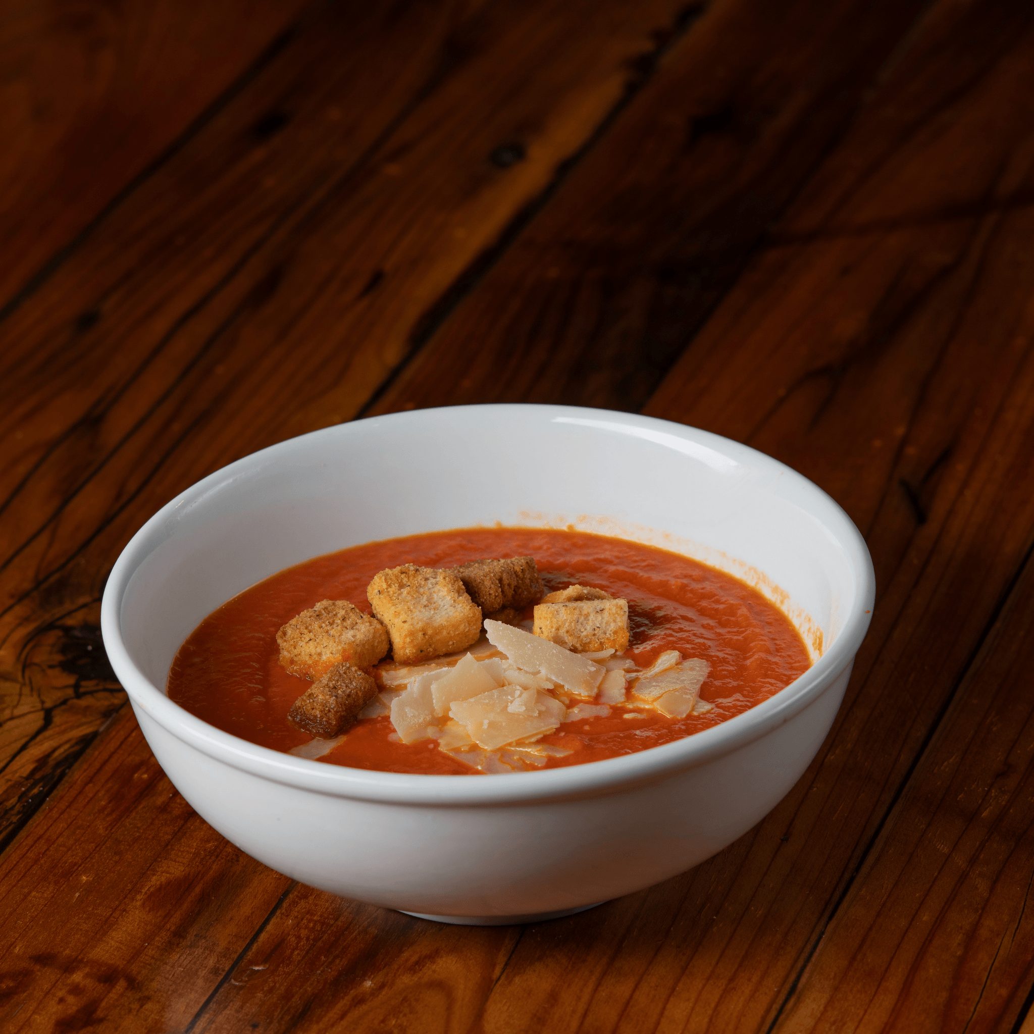 Bowl Tomato Basil Bisque.
