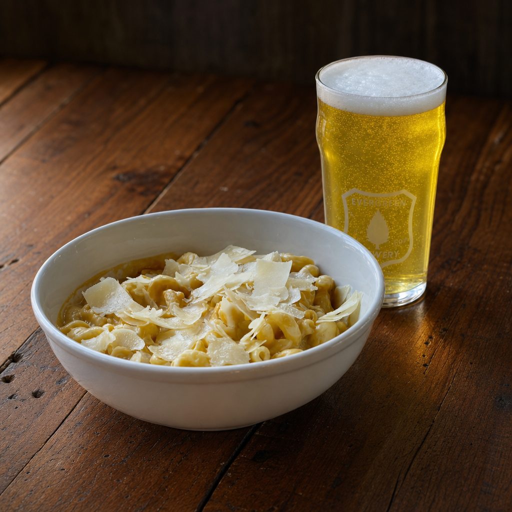 SD Blackened Mac and Cheese.