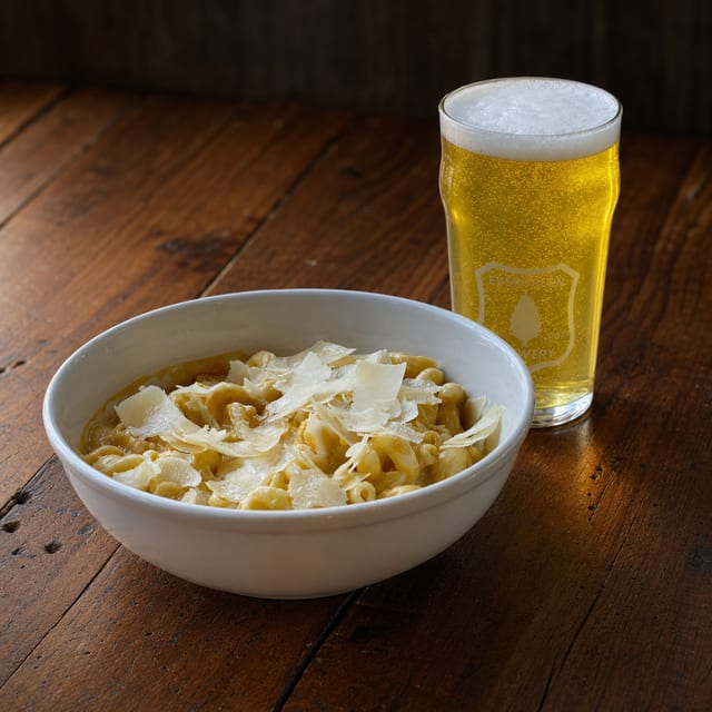 SD Blackened Mac and Cheese.